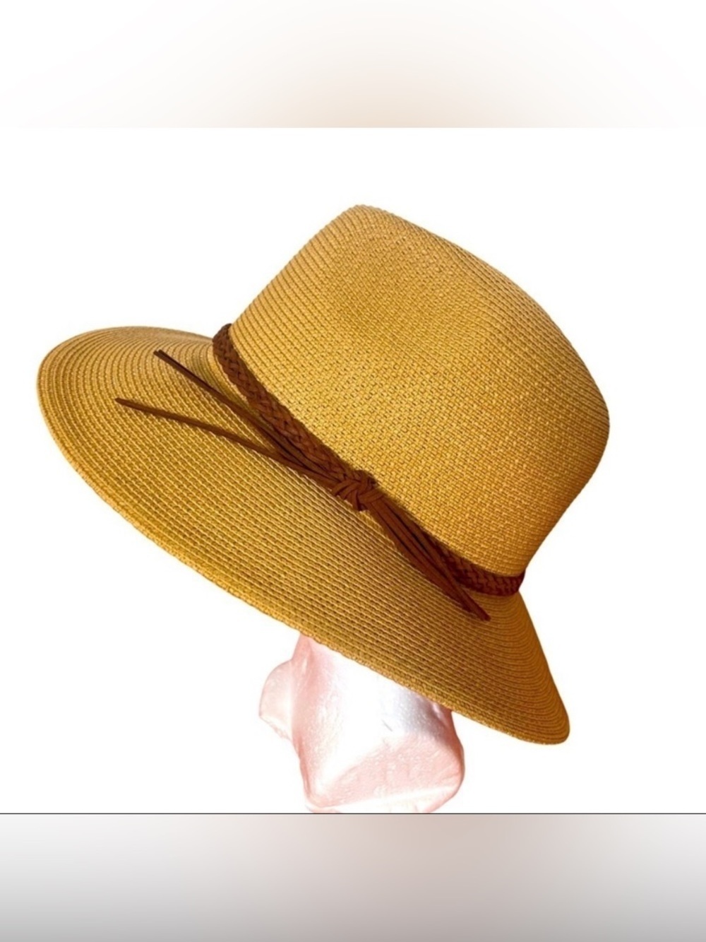 FURTALK Womens Mens Wide Brim Straw Panama Hat Fedora Summer Beach Sun Hat UPF